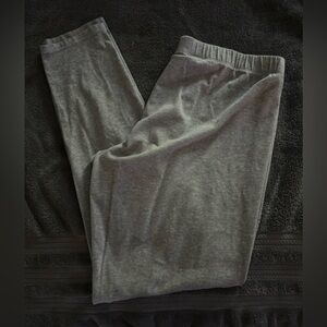 Gray leggings